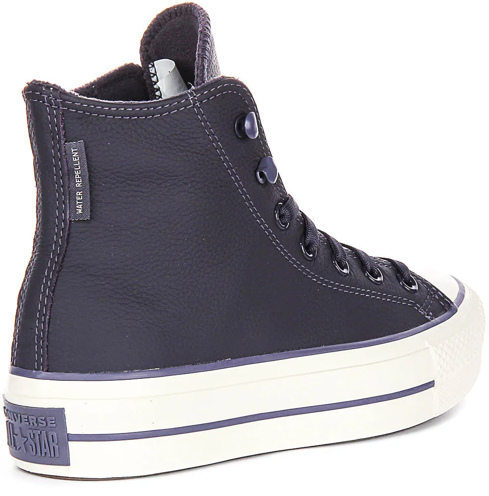 Converse Chuck Taylor All Star A11159C in lila Plateau für Damenschuhe Converse