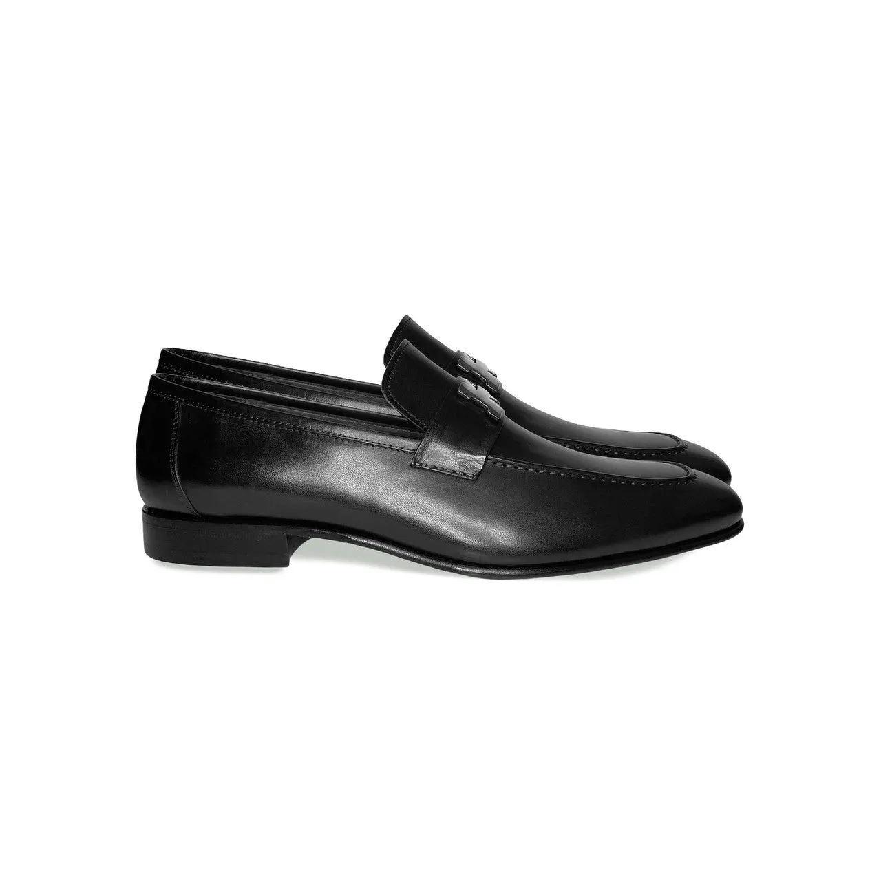 Corrente 5760 H Schnallen-Loafer Schuhe - Schwarz
