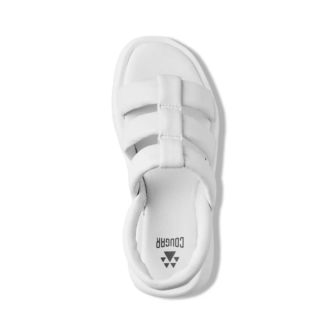 Cougar - Damen Juliana Leder wasserabweisende Sandalen (JULIANA-WHT)