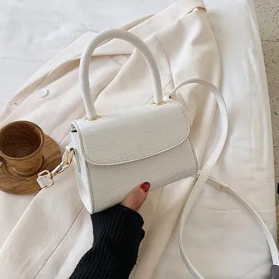 Krokodilmuster Querbörsen Für Damen 2020 Kleine Kettentasche Kleine Tasche PU-Leder Handtasche Designer-Abendtaschen Für Damen Fashion Nova Taschen