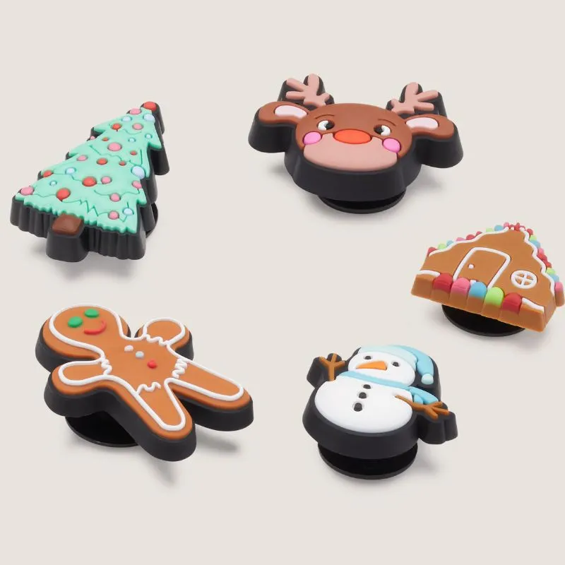 Crocs Cutie Weihnachts-5er-Pack Jibbitz Charms Schuhe_Crocs