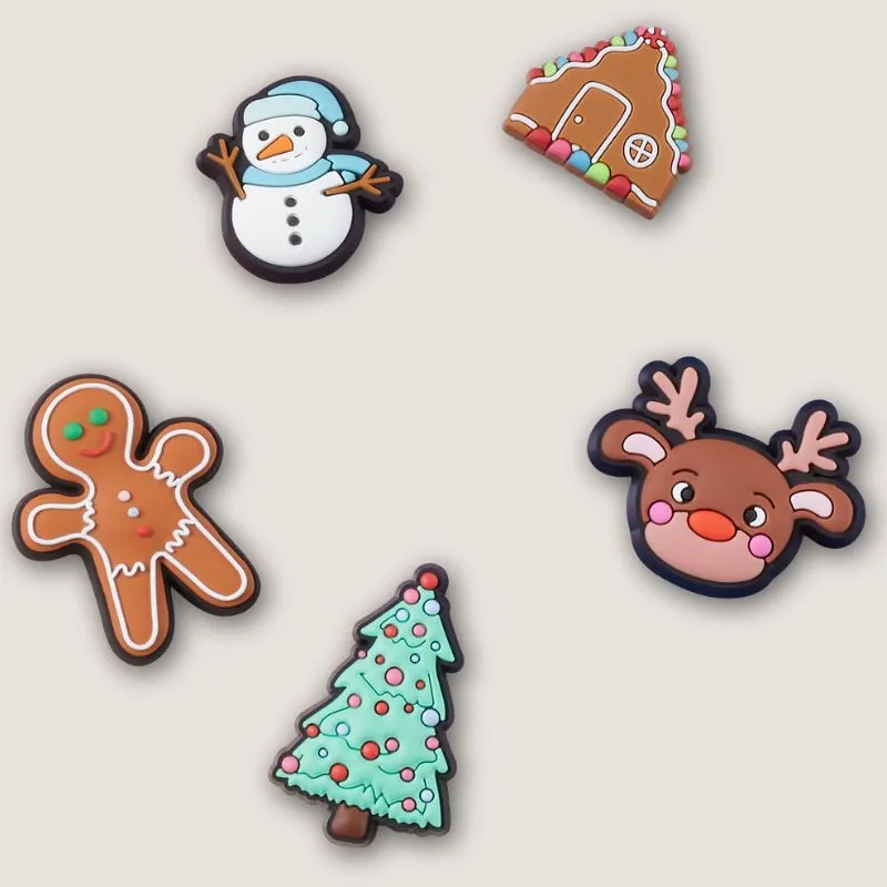 Crocs Cutie Weihnachts-5er-Pack Jibbitz Charms Schuhe_Crocs
