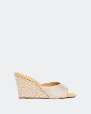 Kristall, Brauner Wildleder/Ocker Wildleder