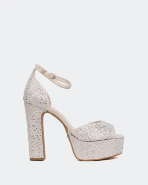 Cupid, Off White Wildleder/Blassweiß Wildleder