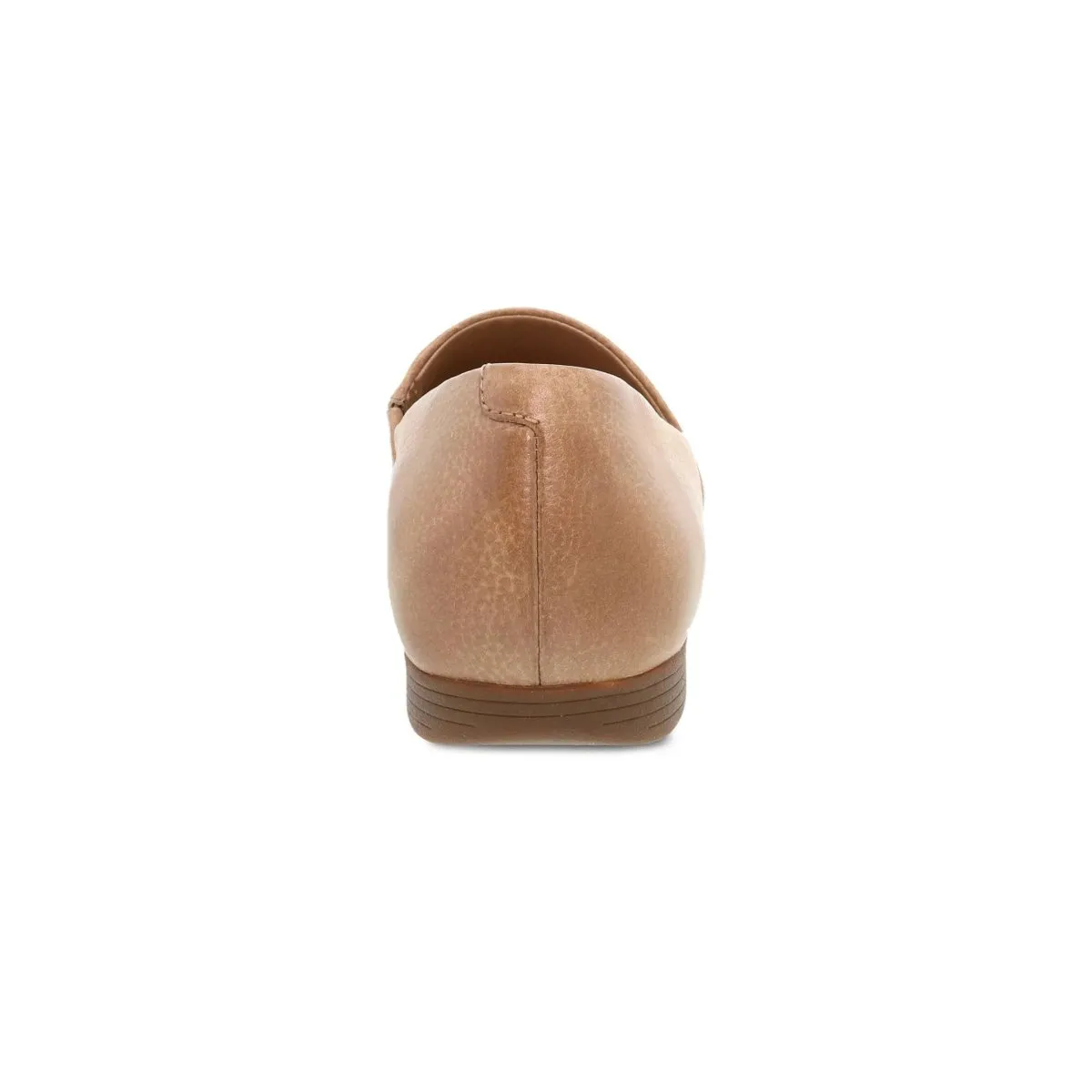 Dansko Damen Larisa Beige Geschliffenes Leder