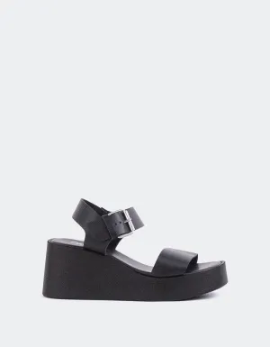 Liebes schwarzes Leder