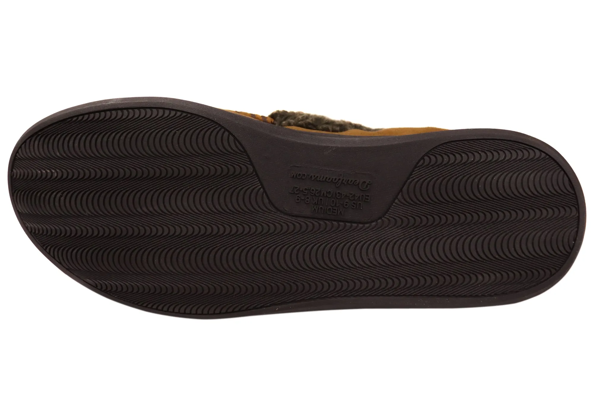 Dearfoam Herren Eli Mikrovelours Mokassins mit Whipstitch Hausschuhen Dearfoams Schuhe