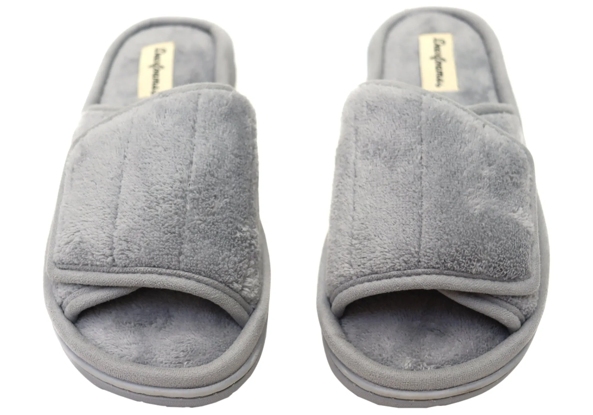 Dearfoams Herren Bequeme Collin Terry Verstellbare Schlappen Dearfoams Schuhe