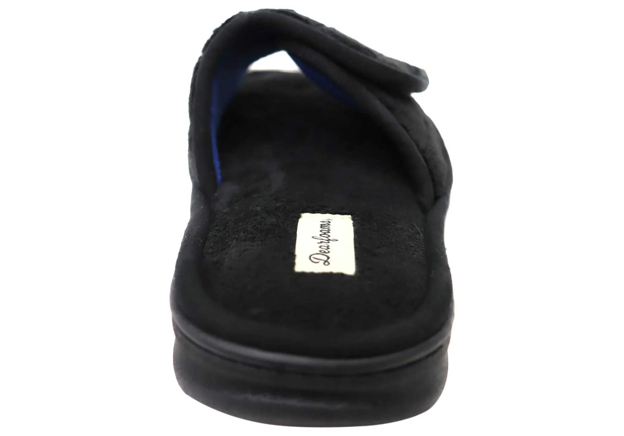 Dearfoams Herren Bequeme Collin Terry Verstellbare Schlappen Dearfoams Schuhe