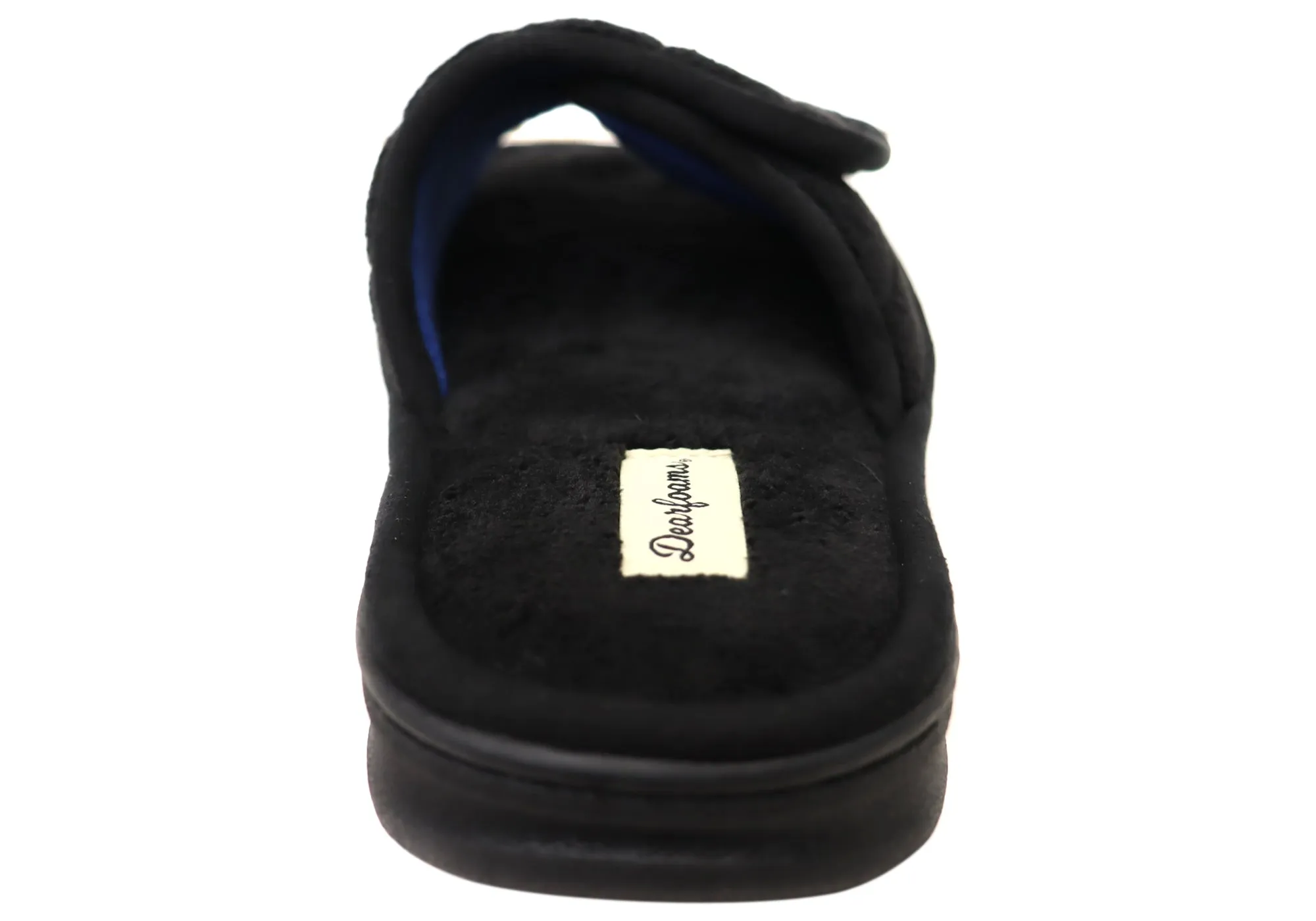 Dearfoams Herren Bequeme Collin Terry Verstellbare Schlappen Dearfoams Schuhe