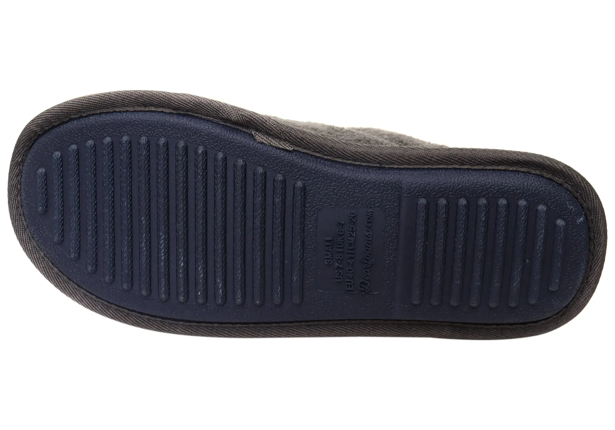 Dearfoams Herren Bequeme Neuheit Frottee Pantoffeln Dearfoams Schuhe