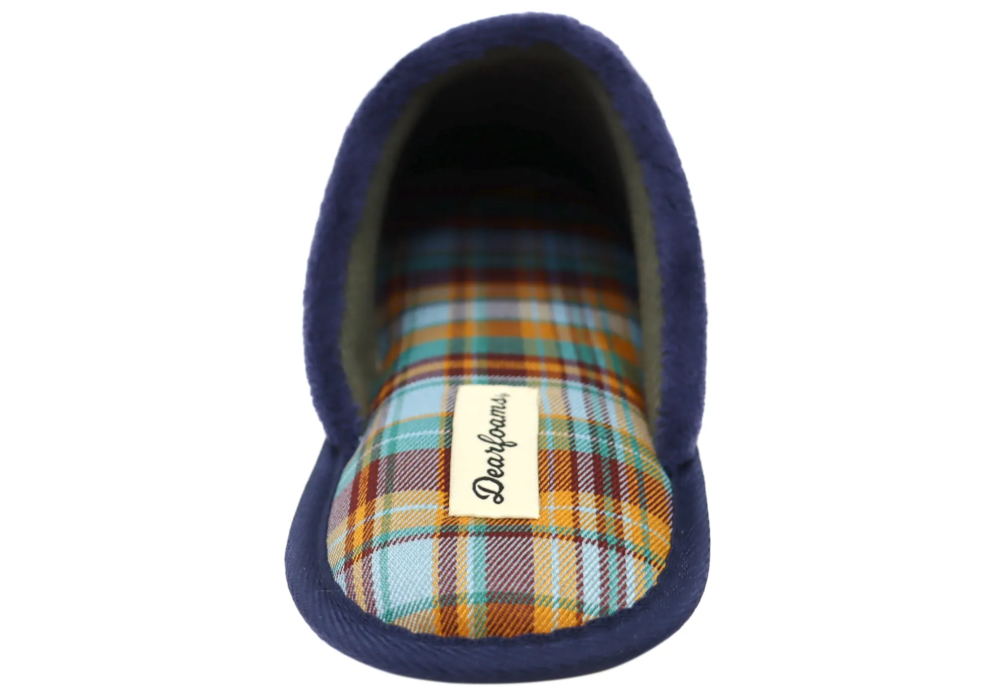 Dearfoams Herren Bequeme Neuheit Frottee Pantoffeln Dearfoams Schuhe