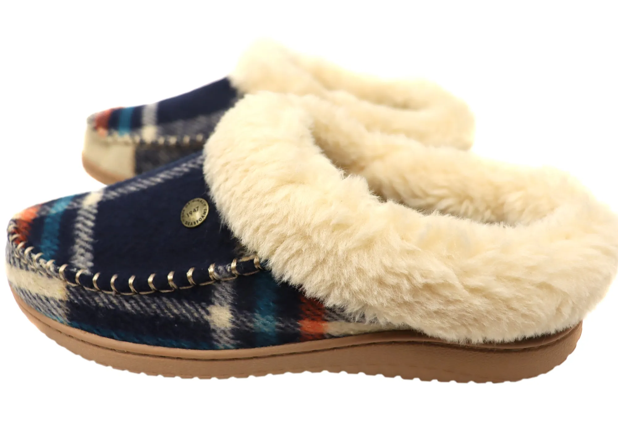 Dearfoams Damen Bequeme Atley Energie-Rückgewinnung Clogs Hausschuhe Dearfoams Schuhe