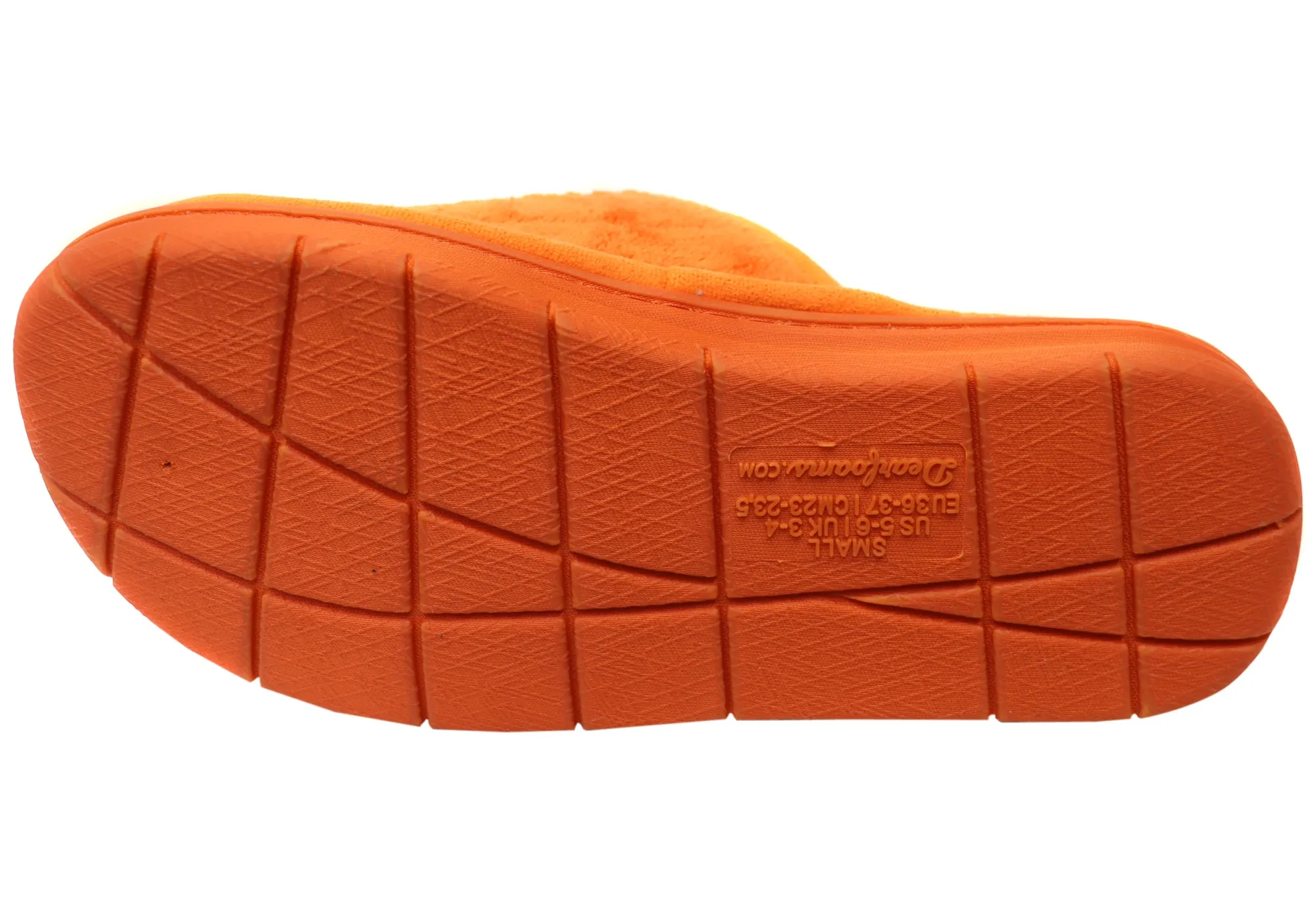 Dearfoams Damen Bequeme Mickey Terry Verstellbare Schlupfhausschuhe Dearfoams Schuhe
