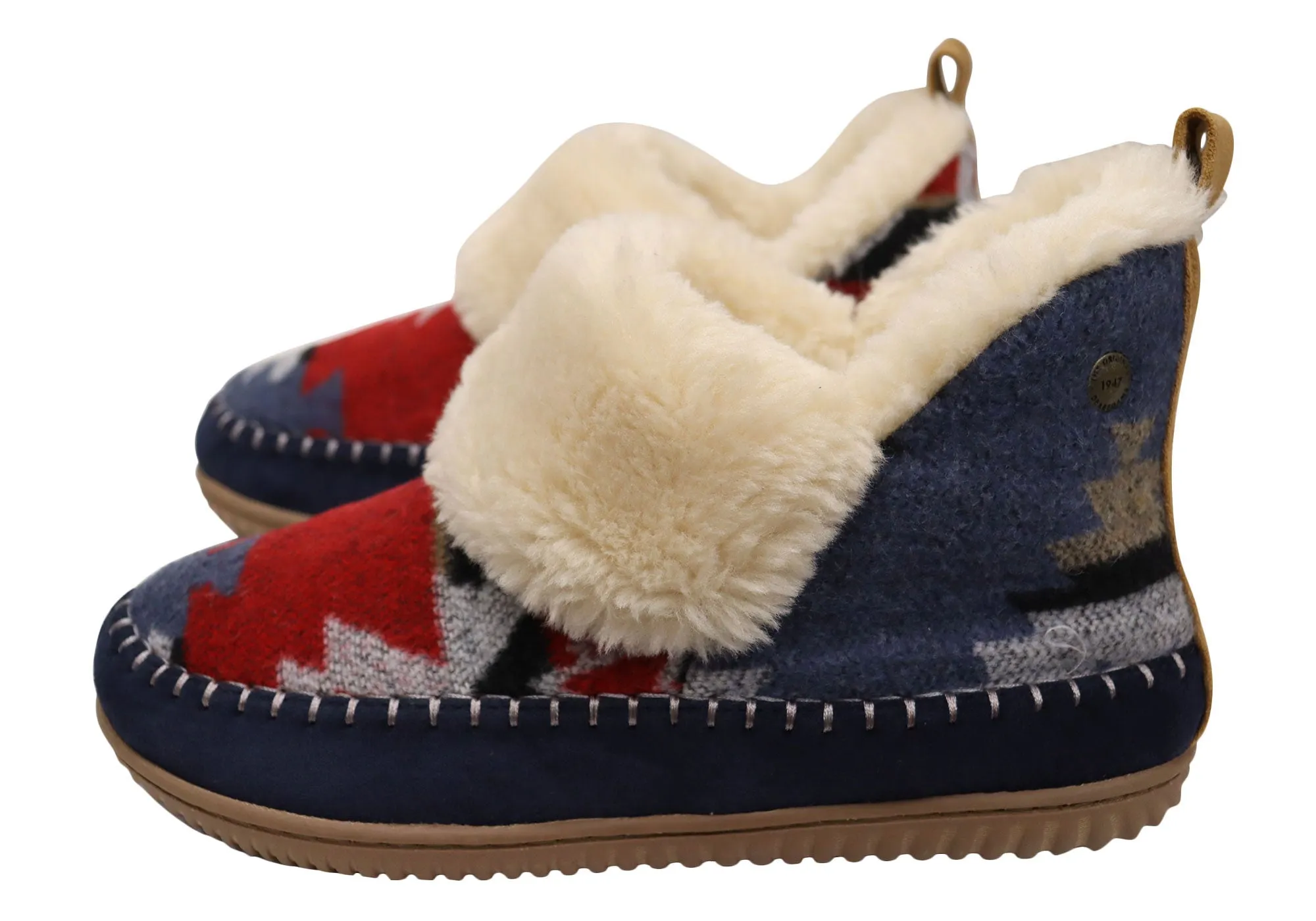 Dearfoams Damen Bequeme Moritz Energie-Rückgabe Bootie Hausschuhe Dearfoams Schuhe