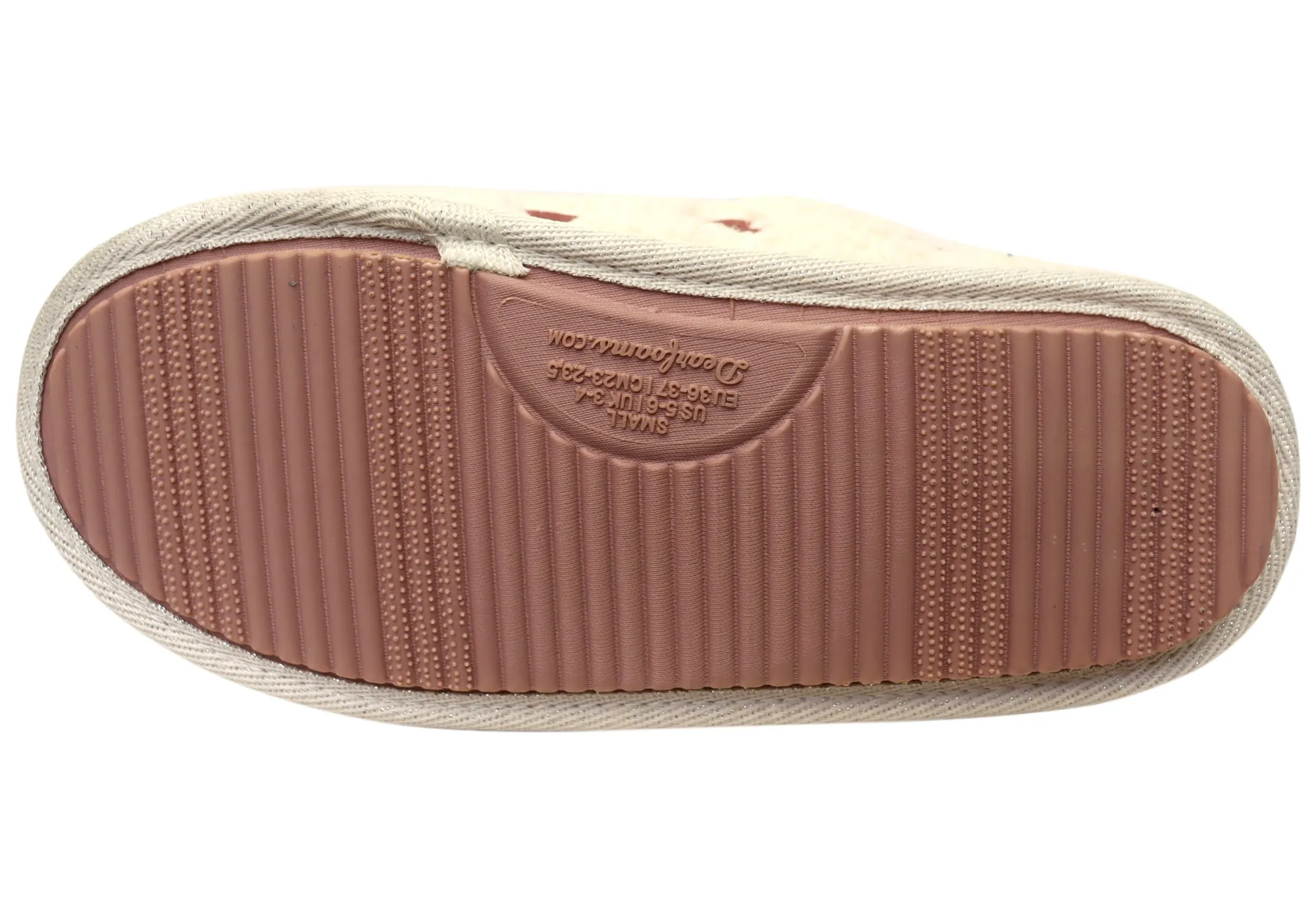 Dearfoams Damen Bequeme Pantoffeln mit offener Ferse Dearfoams Schuhe