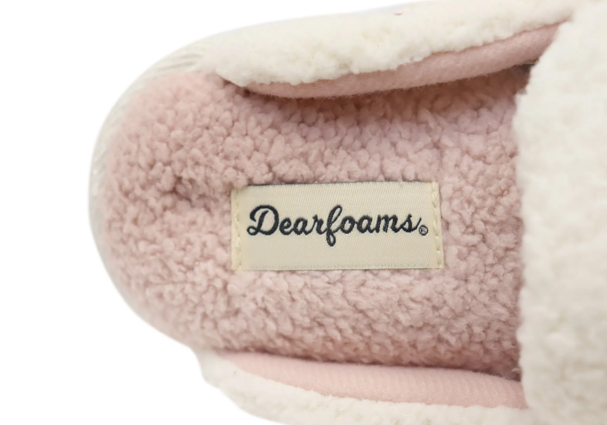 Dearfoams Damen Bequeme Pantoffeln mit offener Ferse Dearfoams Schuhe