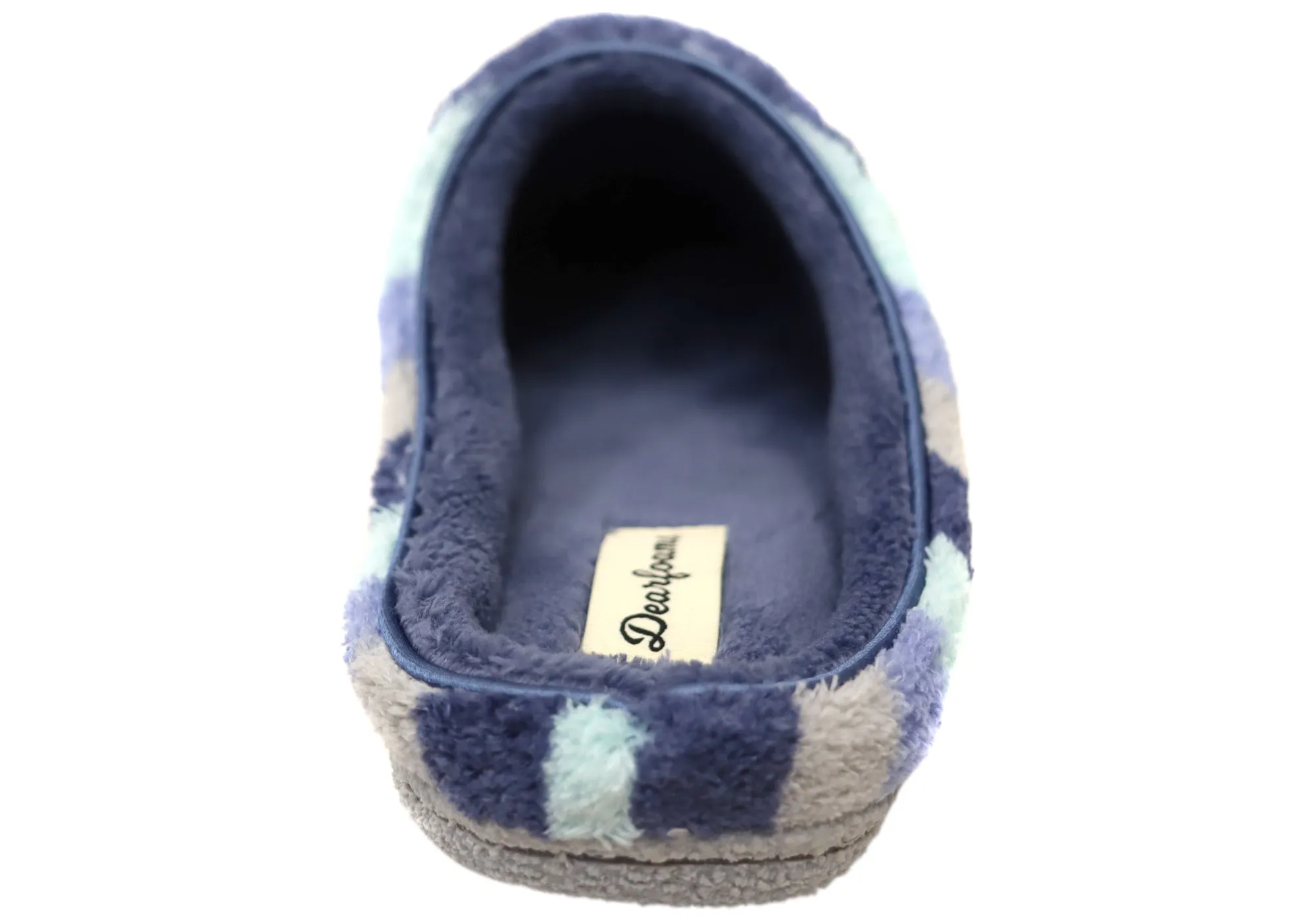 Dearfoams Damen Leslie Steppterry Clogs Weite Passform Hausschuhe Dearfoams Schuhe