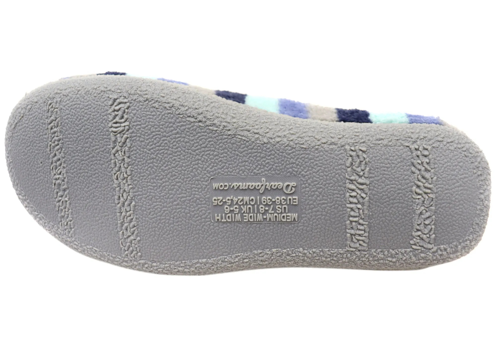 Dearfoams Damen Leslie Steppterry Clogs Weite Passform Hausschuhe Dearfoams Schuhe