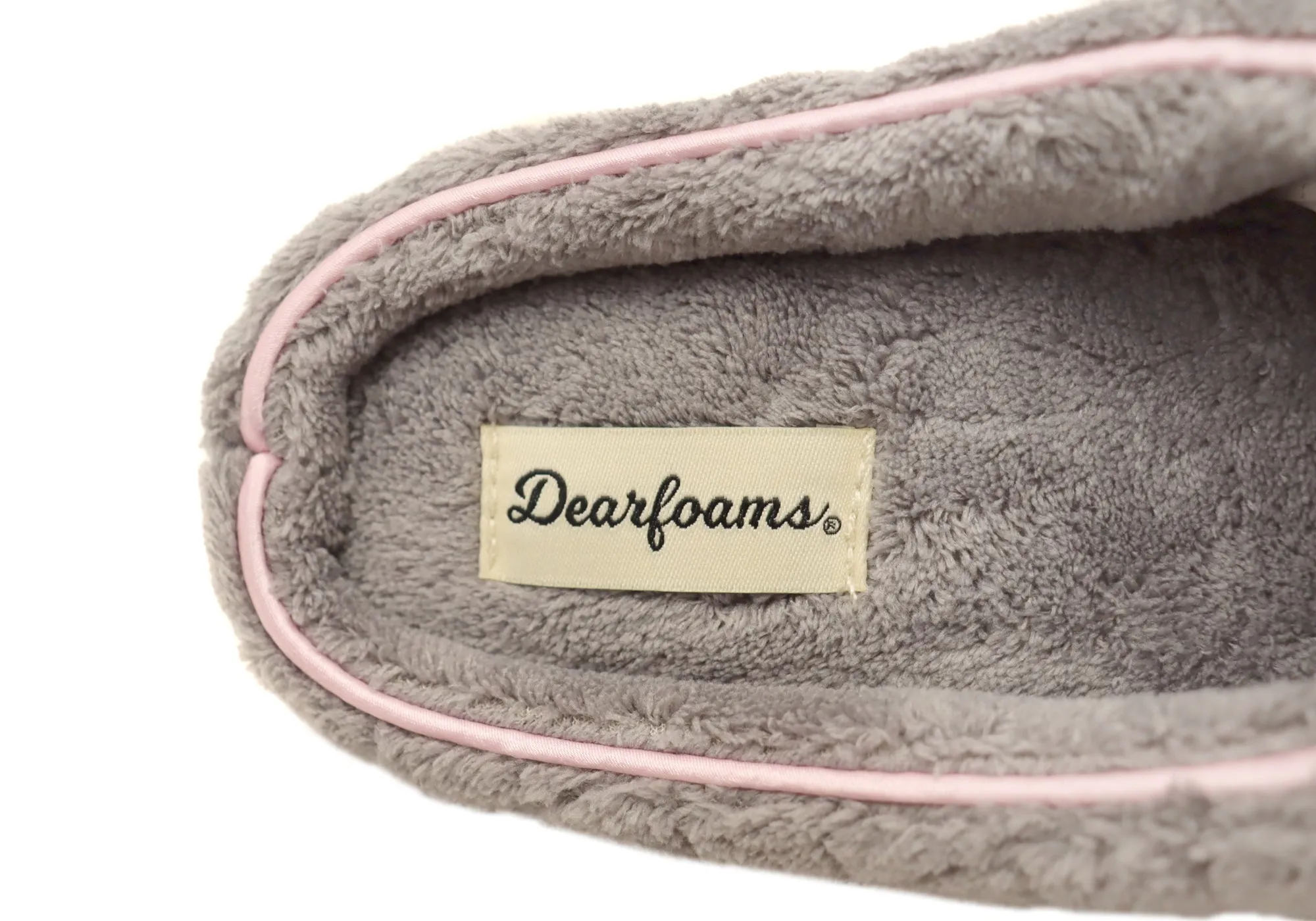 Dearfoams Damen Leslie Steppterry Clogs Weite Passform Hausschuhe Dearfoams Schuhe
