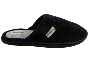 Dearfoams Damen Samantha Chenille geschlossene Hausschuhe Dearfoams Schuhe