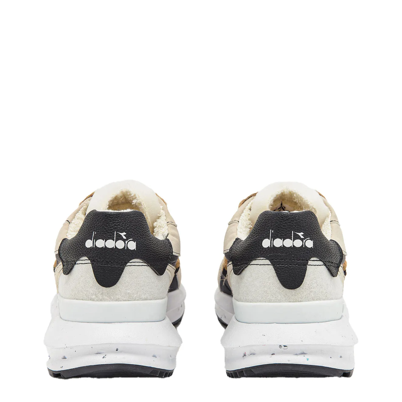 Diadora Damen Kmaro 42 Loop ACBC Turnschuhe Schwarz / Weiß
