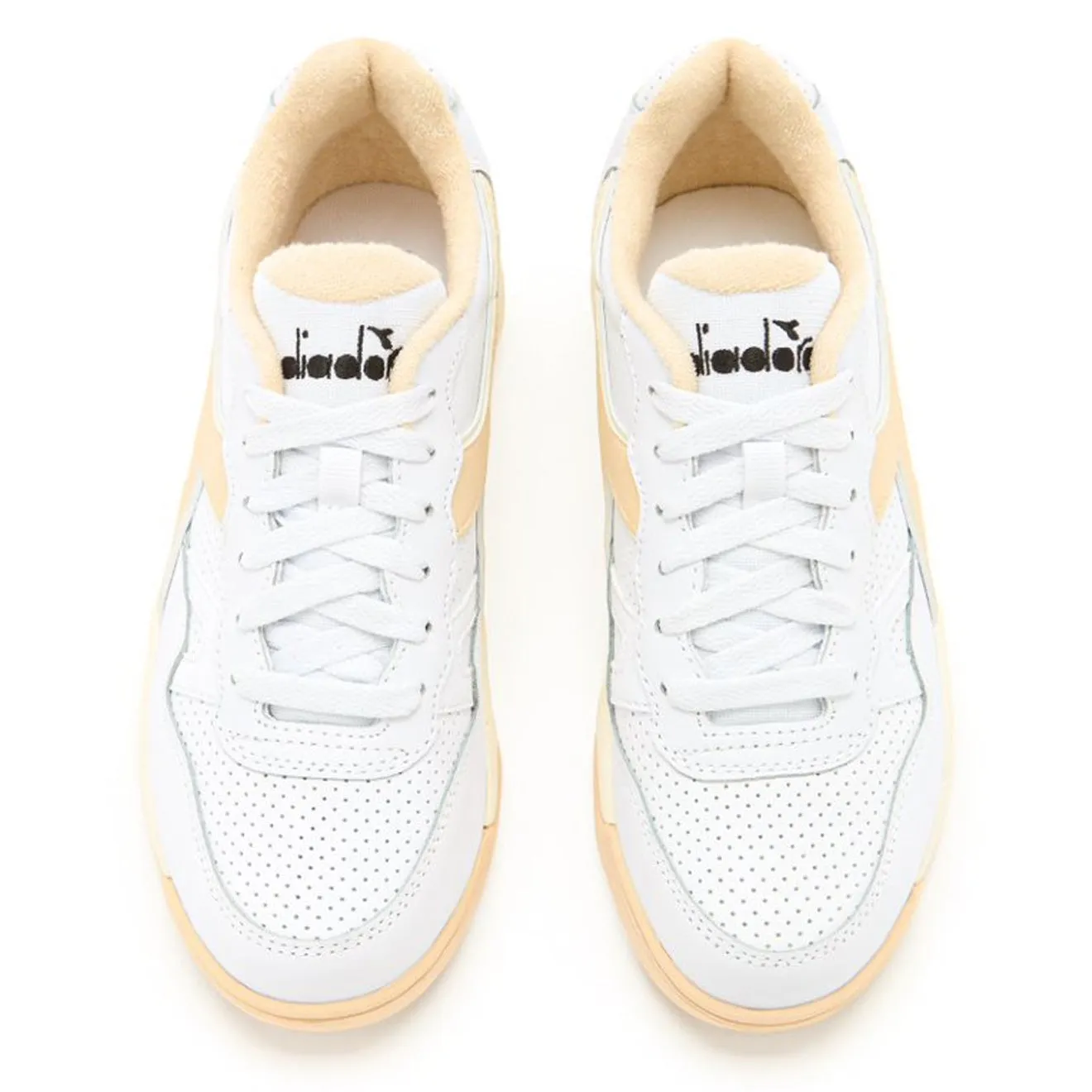 Diadora Damen Winner Trainers Reinweiß / Weiß
