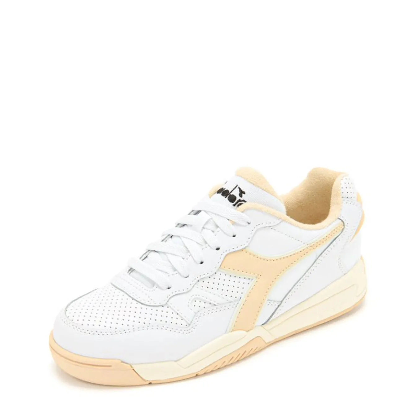 Diadora Damen Winner Trainers Reinweiß / Weiß