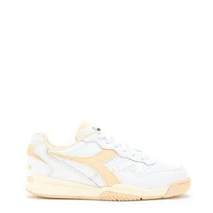 Diadora Damen Winner Trainers Reinweiß / Weiß