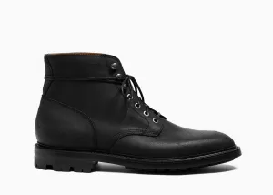 Diesel Boot Schwarz Gewachster Commander