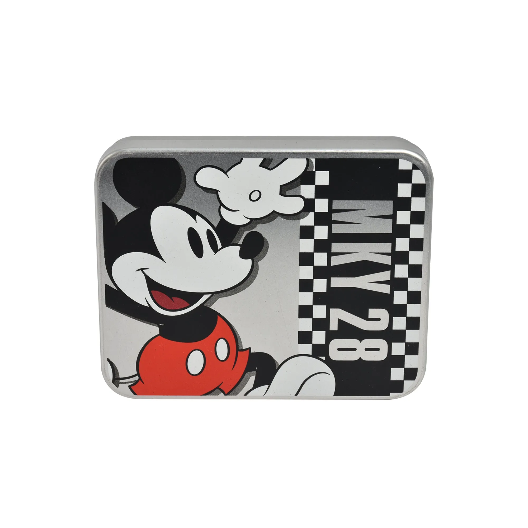 Disneys Mickey Mouse Vintage PRINT Brieftasche im dekorativen Blechetui, Multi ecco Schuhe