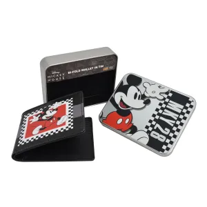 Disneys Mickey Mouse Vintage PRINT Brieftasche im dekorativen Blechetui, Multi ecco Schuhe