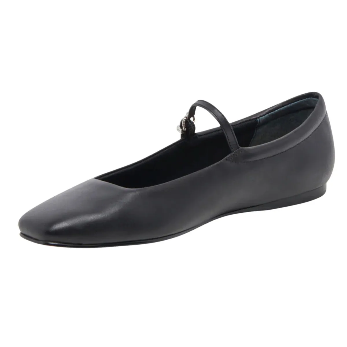 Dolce Vita Damen Reyes Ballettschuhe Schwarz Leder