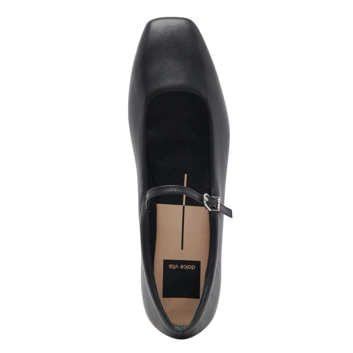 Dolce Vita Damen Reyes Ballettschuhe Schwarz Leder