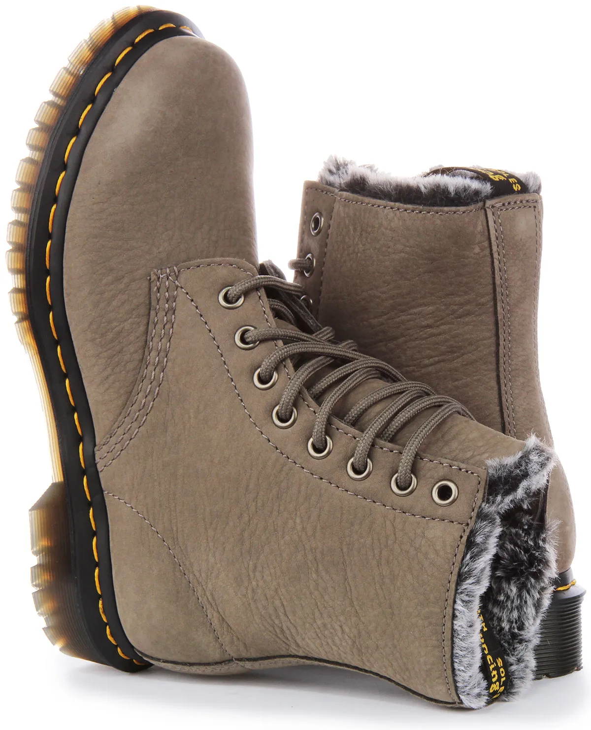 Dr. Martens 1460 Serena in Grau für Damen Schuhe Dr. Martens