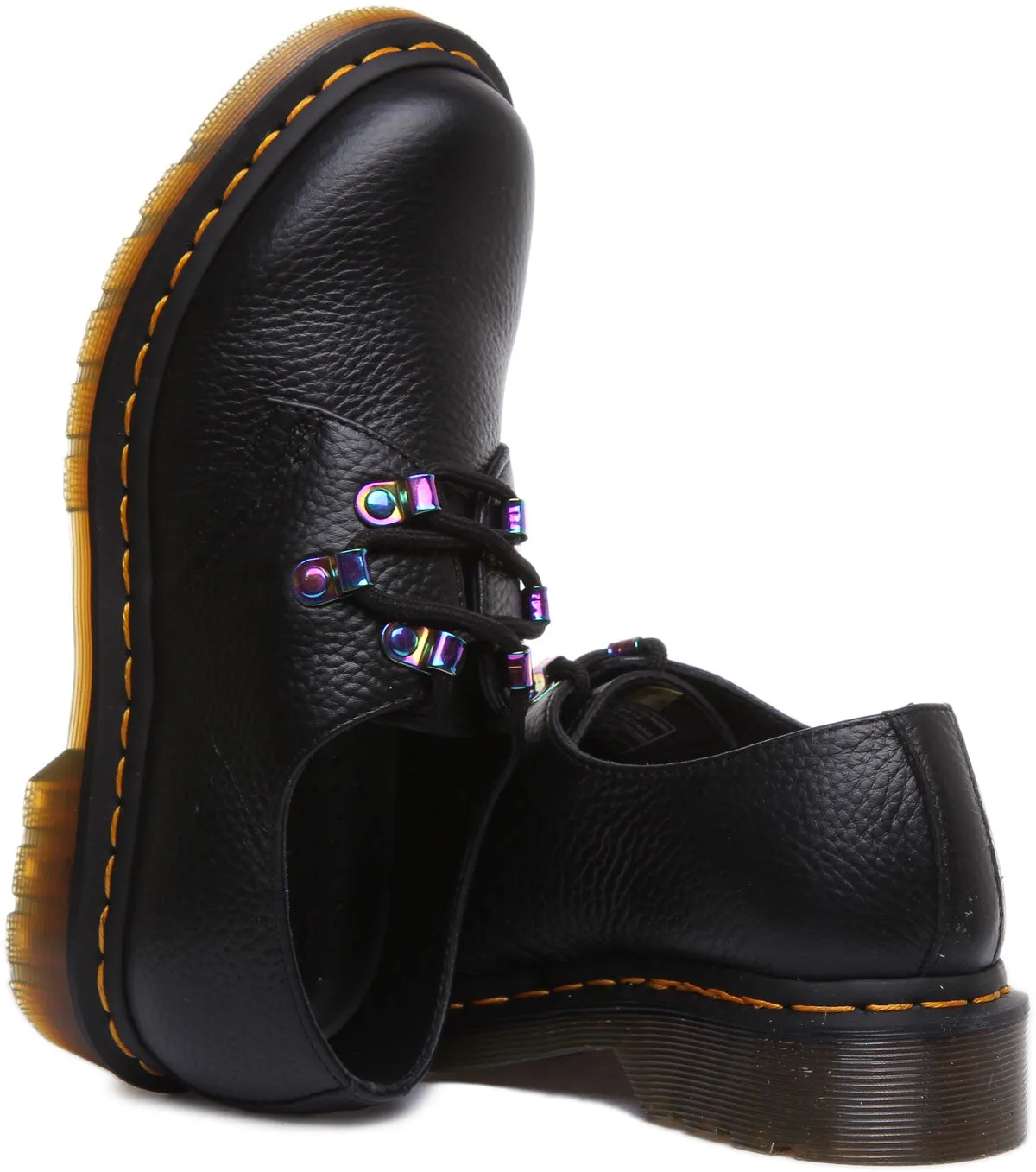 Dr. Martens 1461 Milled In Schwarz Damenschuhe Dr. Martens