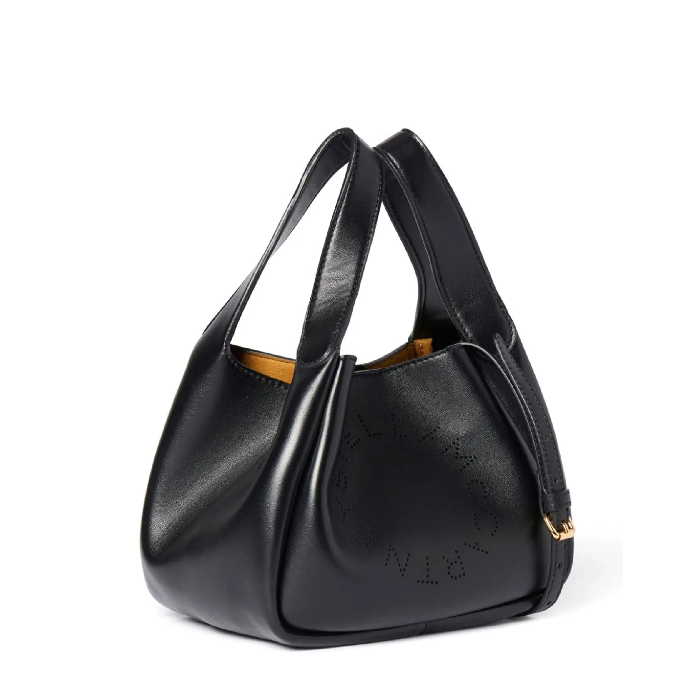 Dumpling Logo Schultertasche, Schwarze Taschen_Stella Mccartney_Taschen