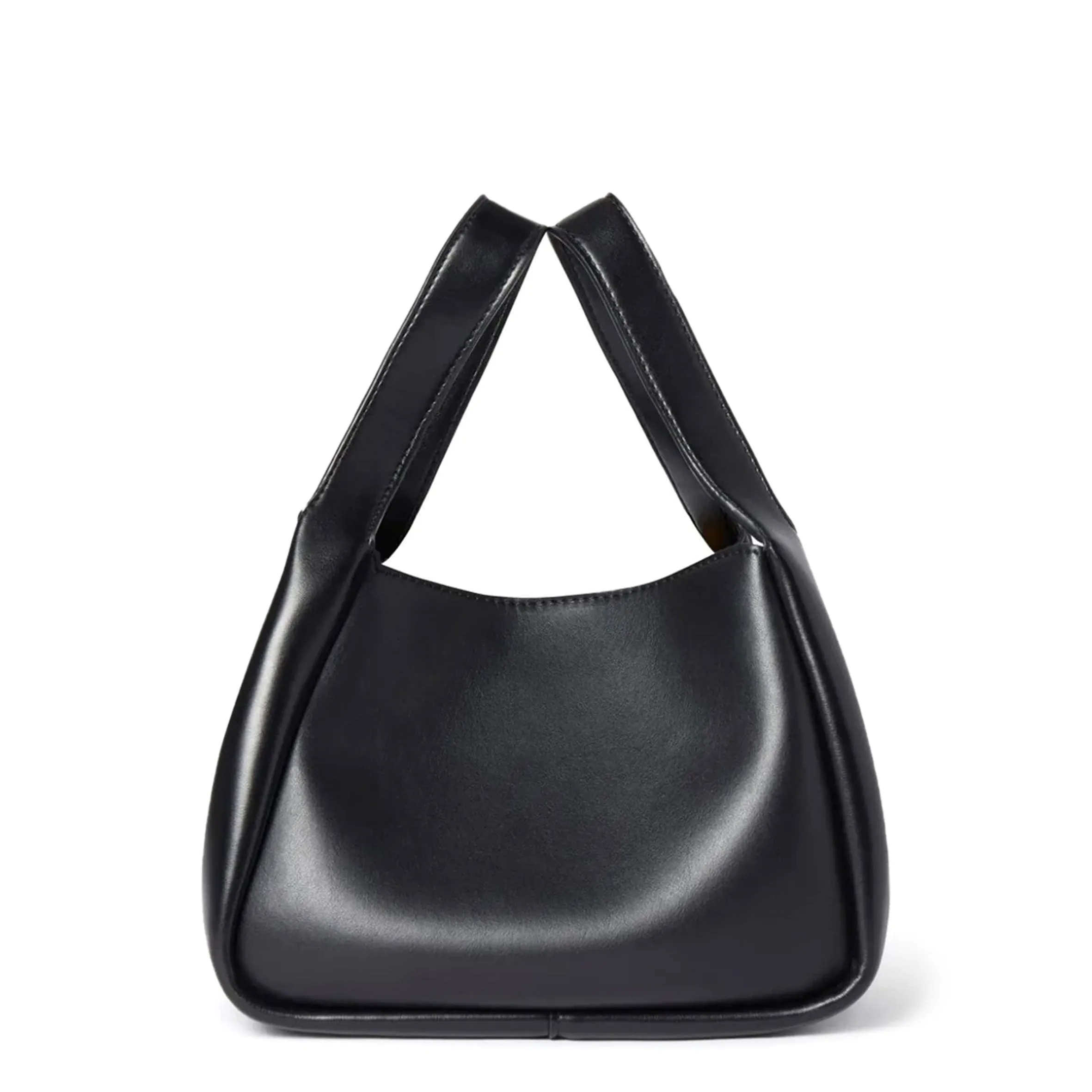 Dumpling Logo Schultertasche, Schwarze Taschen_Stella Mccartney_Taschen