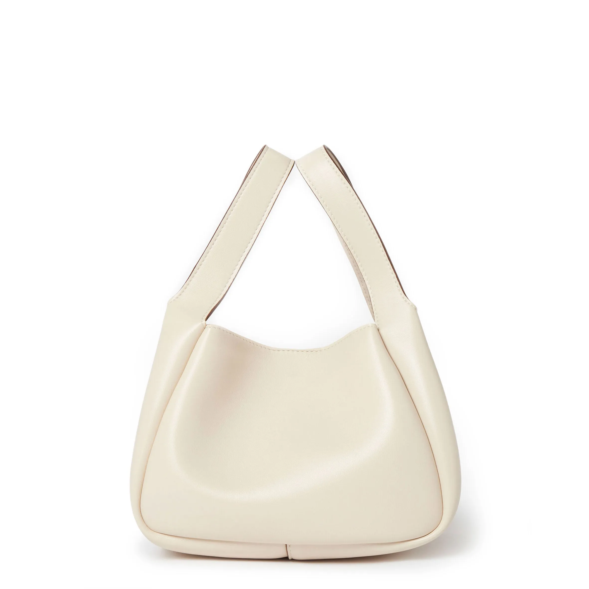 Dumpling Logo Schultertasche, Weiße Taschen_Stella Mccartney_Taschen
