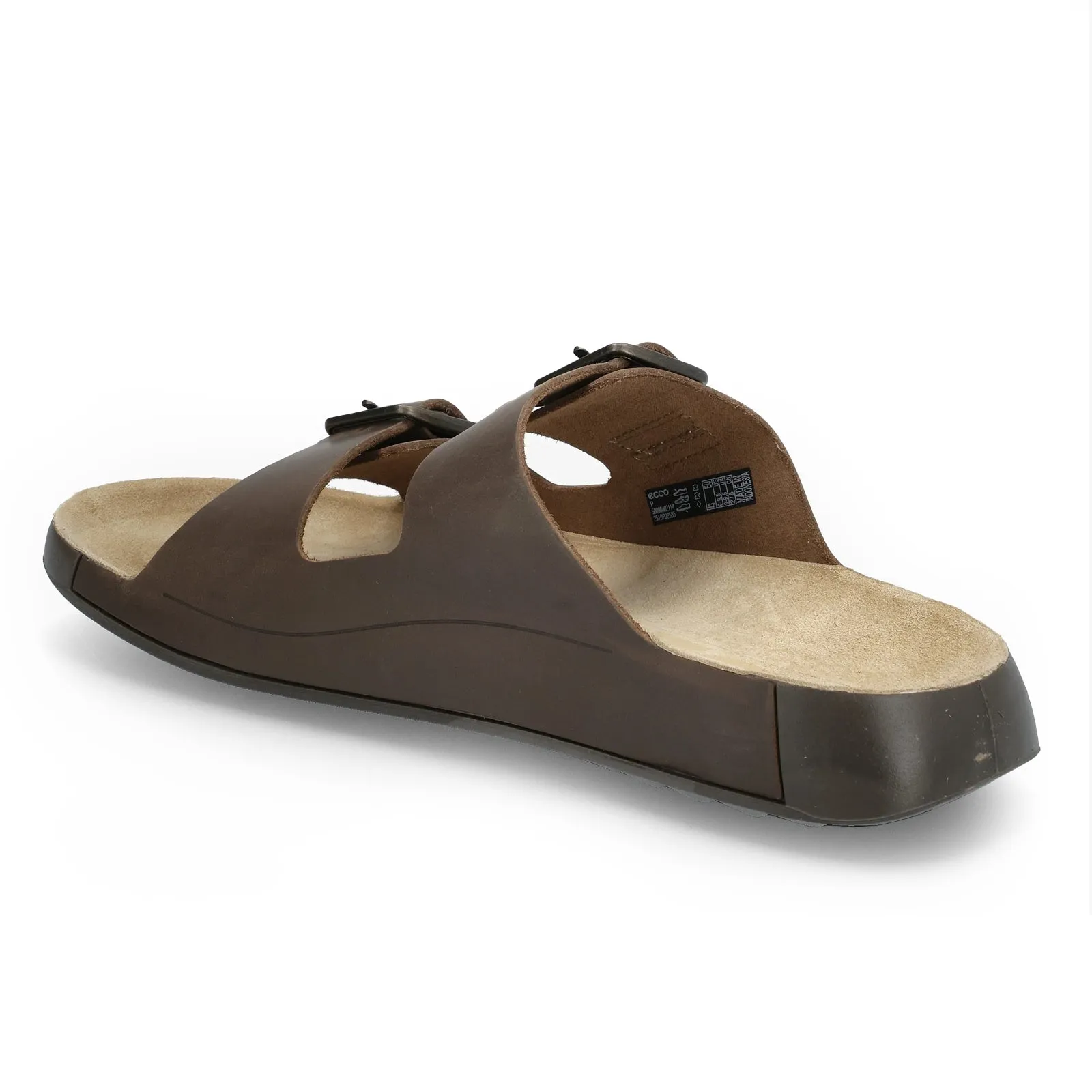 Ecco Cozmo 500984 Nubuck Herren Slides Sandalen Ecco Schuhe
