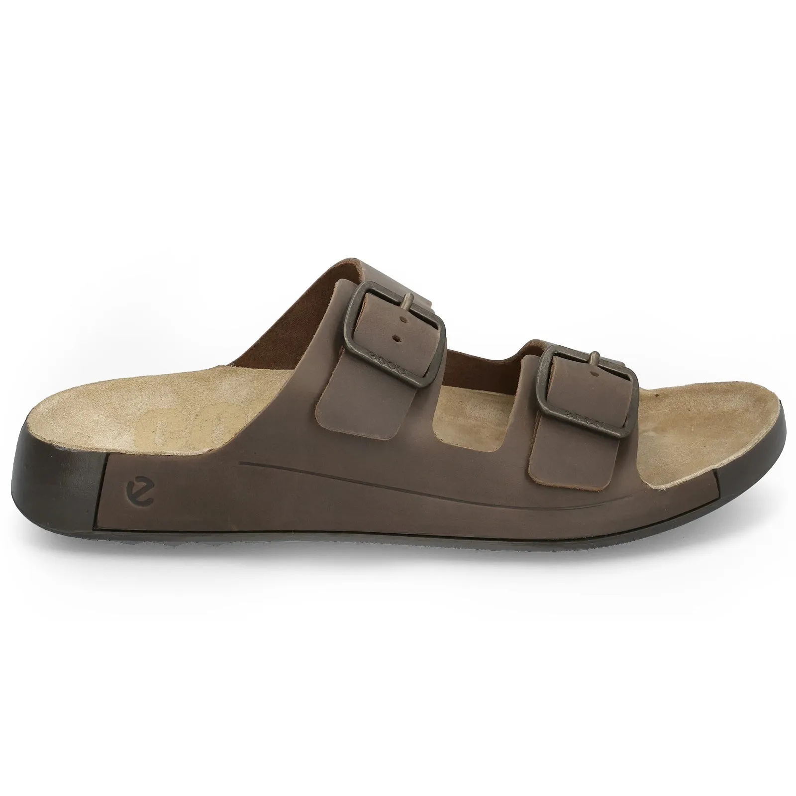 Ecco Cozmo 500984 Nubuck Herren Slides Sandalen Ecco Schuhe