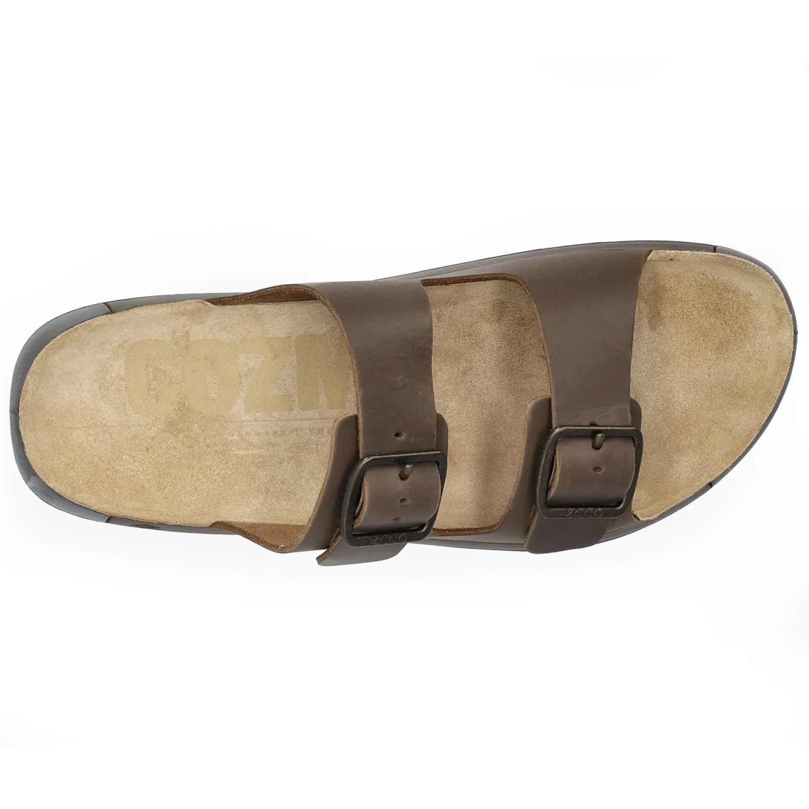 Ecco Cozmo 500984 Nubuck Herren Slides Sandalen Ecco Schuhe