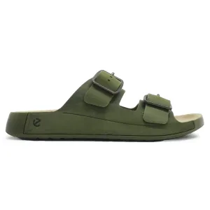 Ecco Cozmo 500984 Nubuck Herren Slides Sandalen Ecco Schuhe