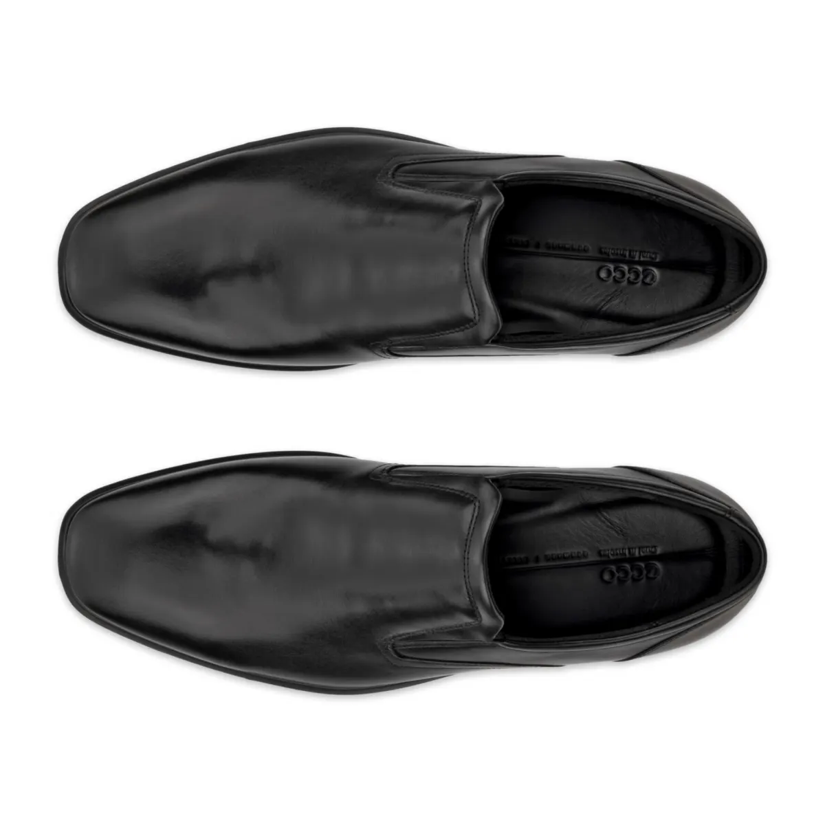 Ecco Herren Metropole Mailand Schwarz Leder