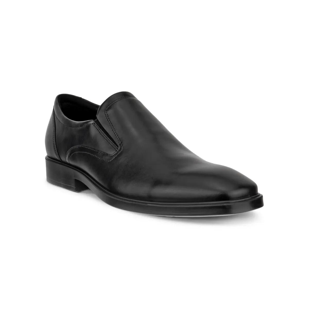 Ecco Herren Metropole Mailand Schwarz Leder