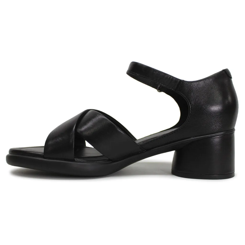 Ecco Sculpted LX 35 Leder Damen Absatz Riemchensandalen Ecco Schuhe