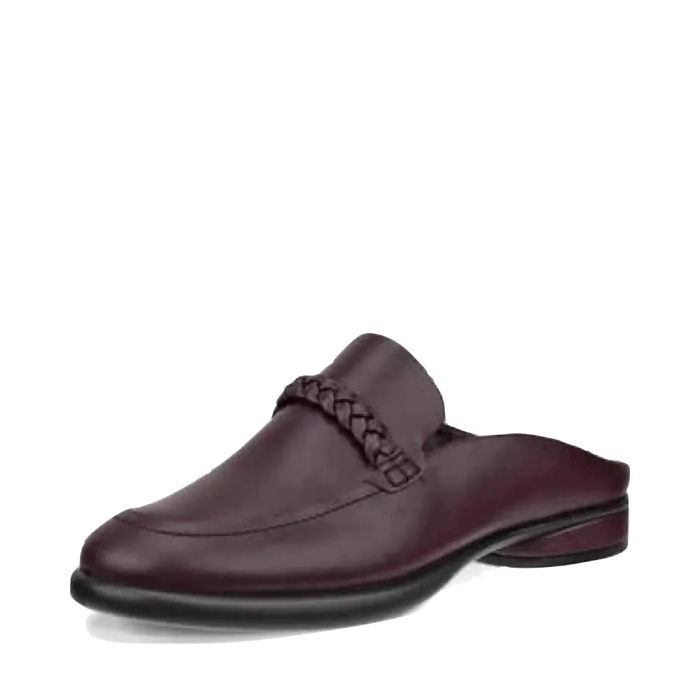 Ecco Damen Sculpted LX Leder Mule in Feige