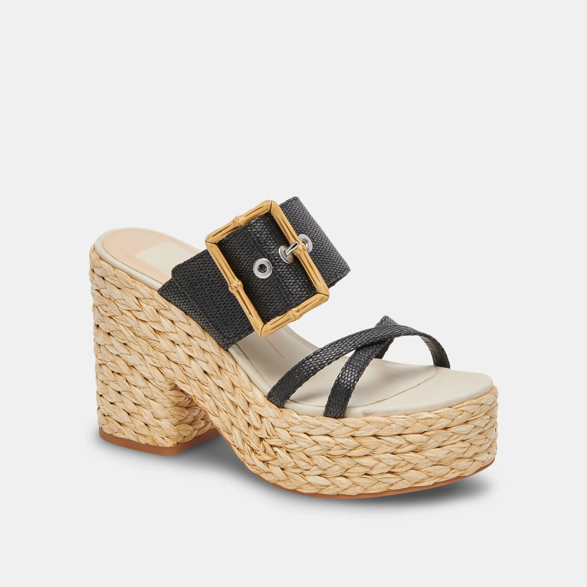 EDWINA ABSÄTZE ONYX RAFFIA