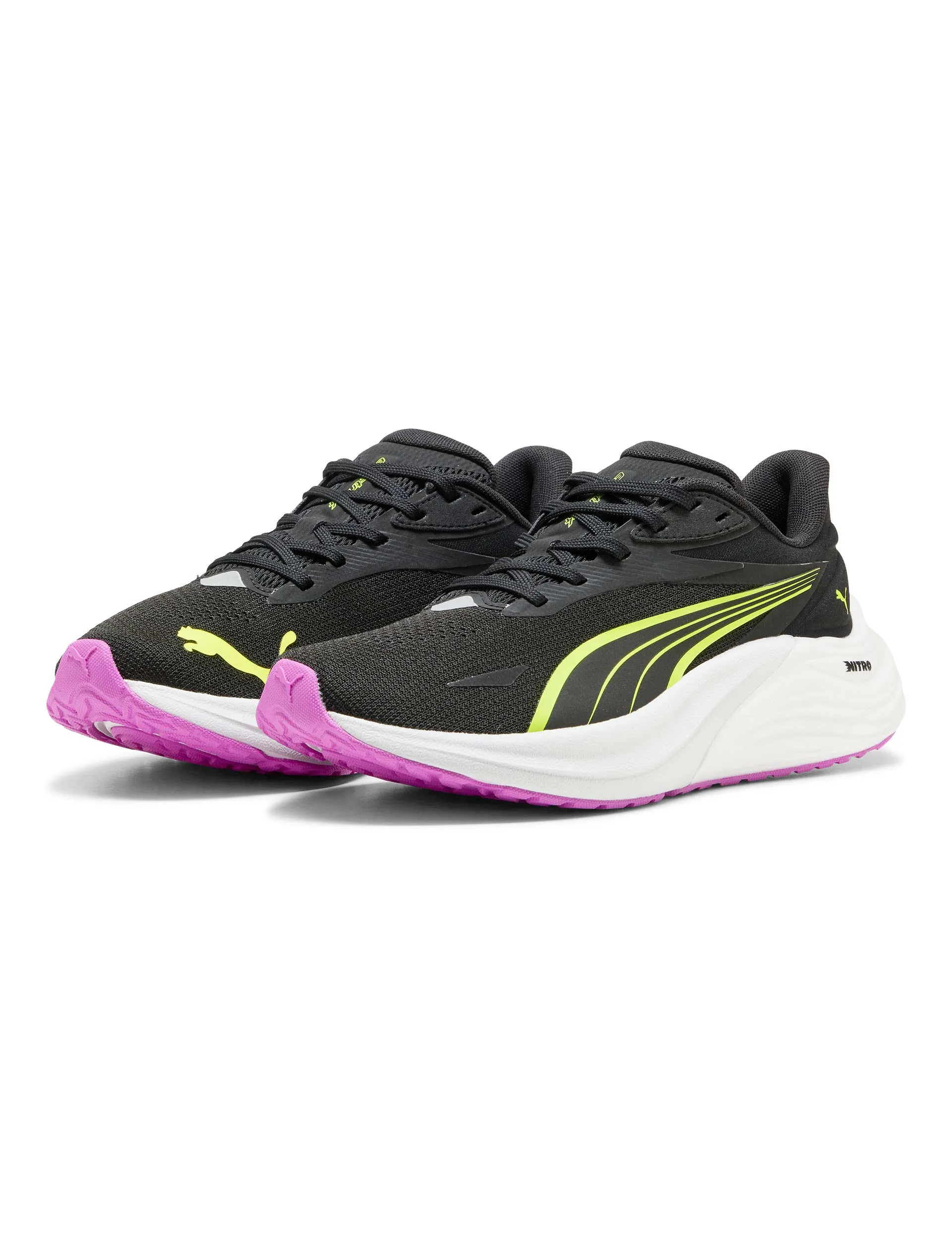 Electrify NITRO 4 Laufschuhe - Schwarz/Gelb Alarm