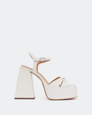 Endless Off White Leder/Cuir Blanc Cassé
